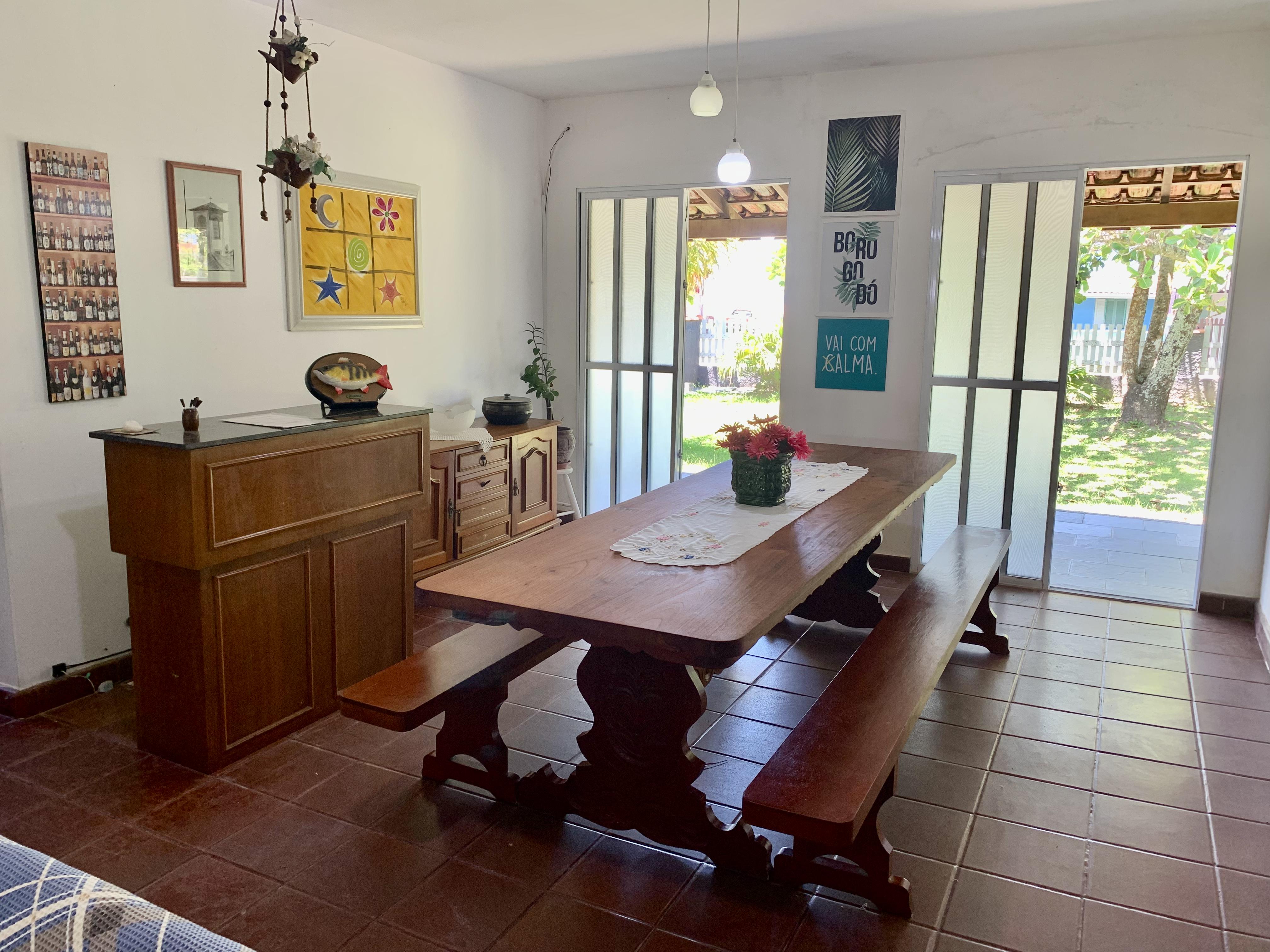 Imagem Casa com 3 Quartos para Temporada, 200 m²em Barra do Ribeira - Iguape Imagem Casa com 3 Quartos para Temporada, 200 m²em Barra do Ribeira - Iguape