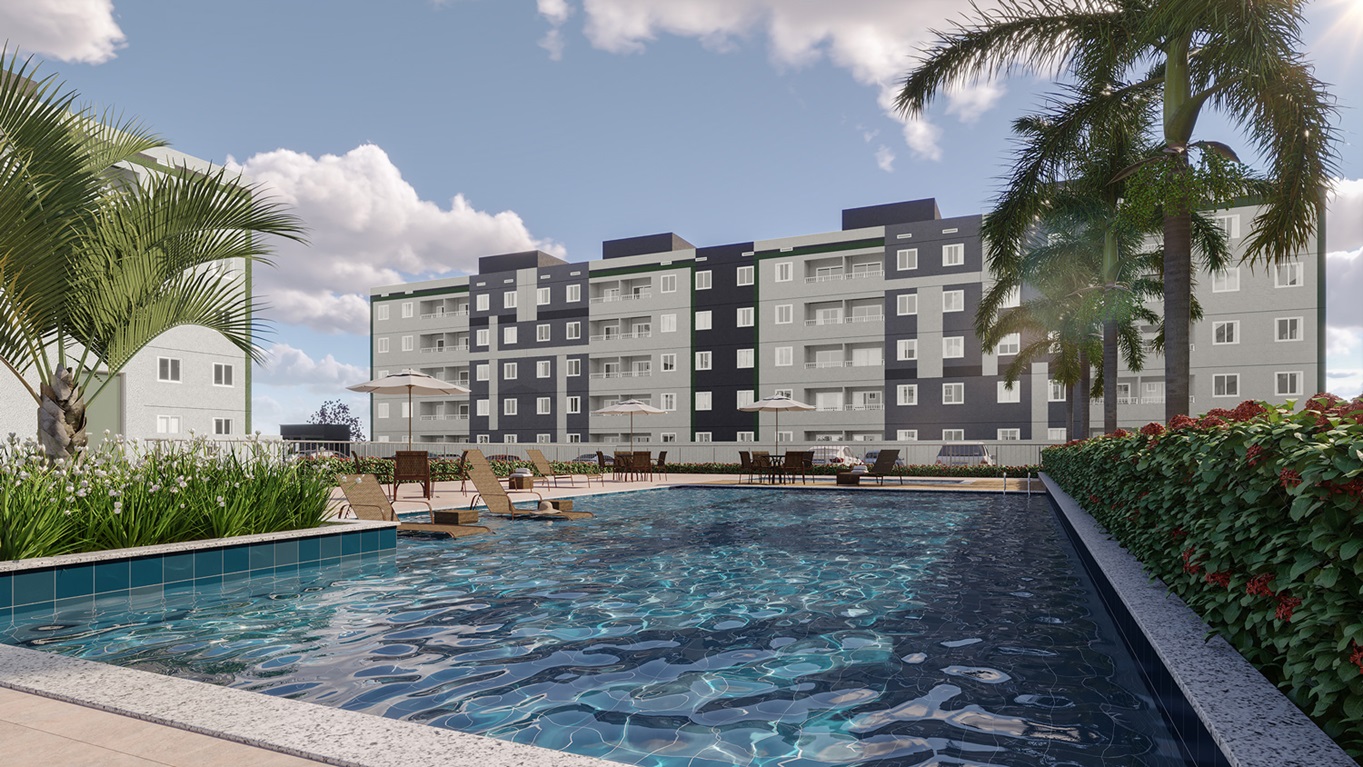 Apartamento com 2 Quartos à Venda, 45 m²em Campo Grande - Rio de Janeiro