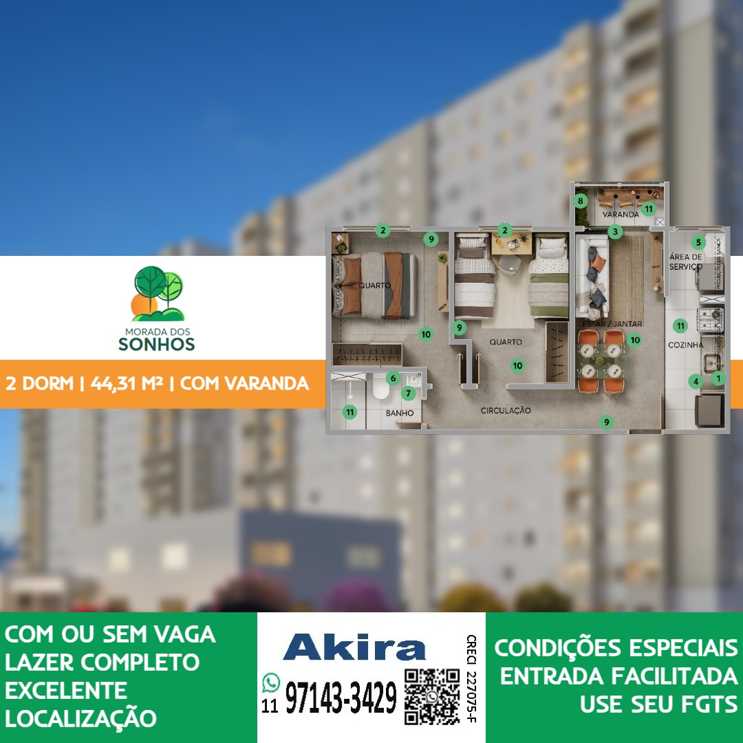 Imagem Apartamento com 2 Quartos à Venda, 42 m²em Botujuru - Mogi das Cruzes Imagem Apartamento com 2 Quartos à Venda, 42 m²em Botujuru - Mogi das Cruzes