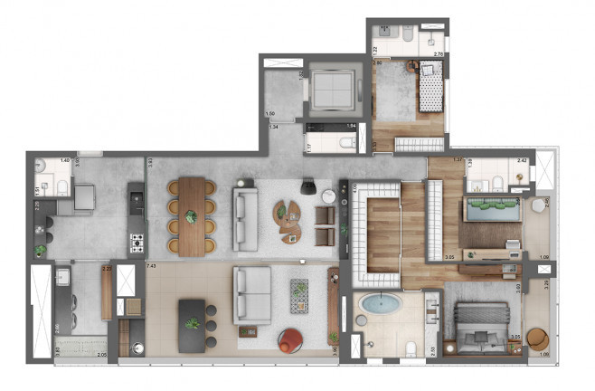 Imagem Apartamento com 4 Quartos à Venda, 190 m² em Perdizes - São Paulo Imagem Apartamento com 4 Quartos à Venda, 190 m² em Perdizes - São Paulo