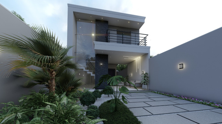 Imagem Casa com 3 Quartos à Venda, 117 m² em Luzardo Viana - Maracanaú