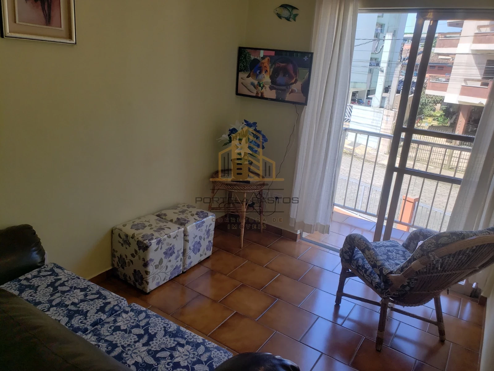 Apartamento com 1 Quarto para Temporada, 44 m² em Praia Grande - Ubatuba