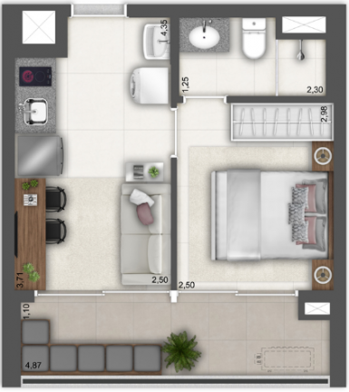 Imagem Apartamento com 2 Quartos à Venda, 64 m² em Vila Pompéia - São Paulo