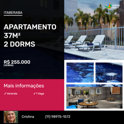 Imagem Apartamento com 2 Quartos à Venda, 37 m²em Itaberaba - São Paulo Imagem Apartamento com 2 Quartos à Venda, 37 m²em Itaberaba - São Paulo