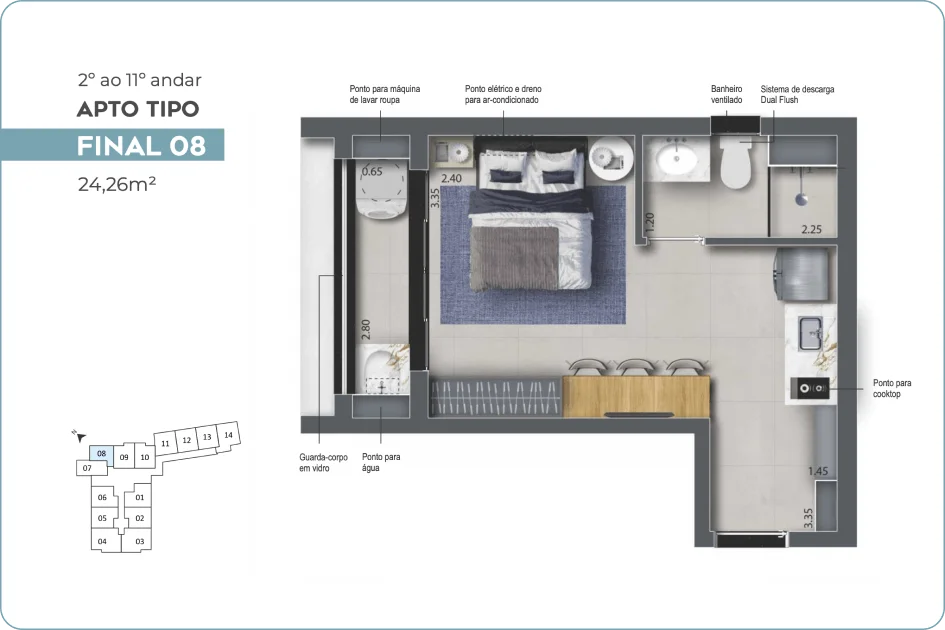 Imagem Apartamento com 1 Quarto à Venda ou Temporada, 30 m²em Vila da Saúde - São Paulo Imagem Apartamento com 1 Quarto à Venda ou Temporada, 30 m²em Vila da Saúde - São Paulo