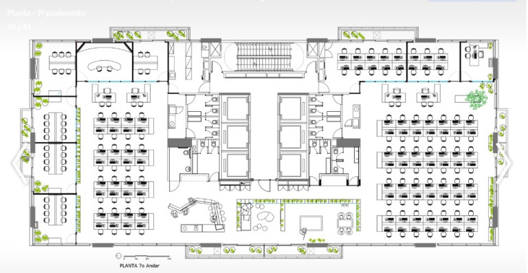 Imagem Sala Comercial para Alugar, 659 m² em Alphaville Centro Industrial e Empresarial/Alphaville. - Barueri