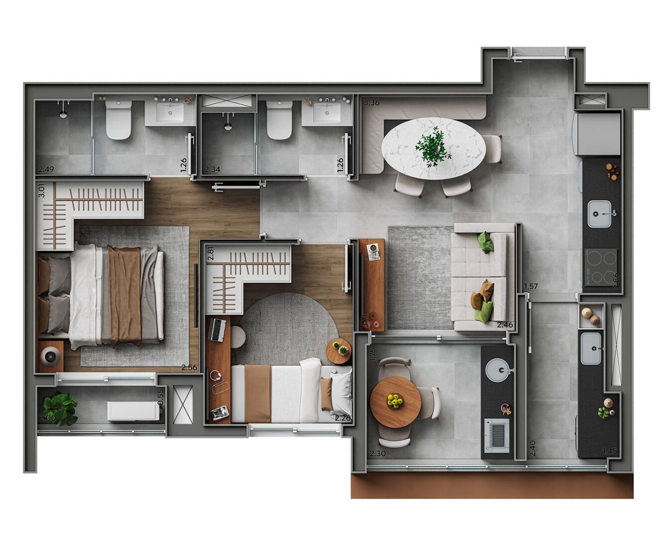 Imagem Apartamento com 2 Quartos à Venda, 55 m² em Vila Mariana - São Paulo
