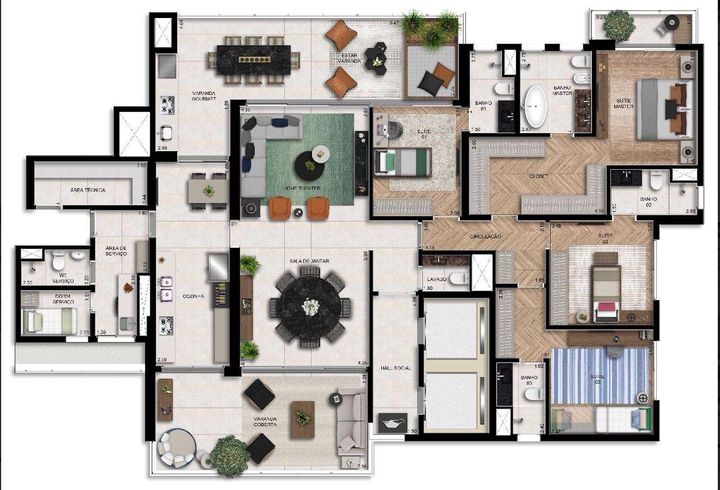 Imagem Apartamento com 4 Quartos à Venda, 282 m² em Alphaville Centro Industrial E Empresarial/alphaville. - Barueri Imagem Apartamento com 4 Quartos à Venda, 282 m² em Alphaville Centro Industrial E Empresarial/alphaville. - Barueri