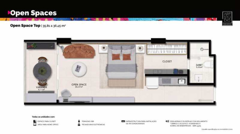 Imagem Apartamento com 1 Quarto à Venda,  em Pituba - Salvador