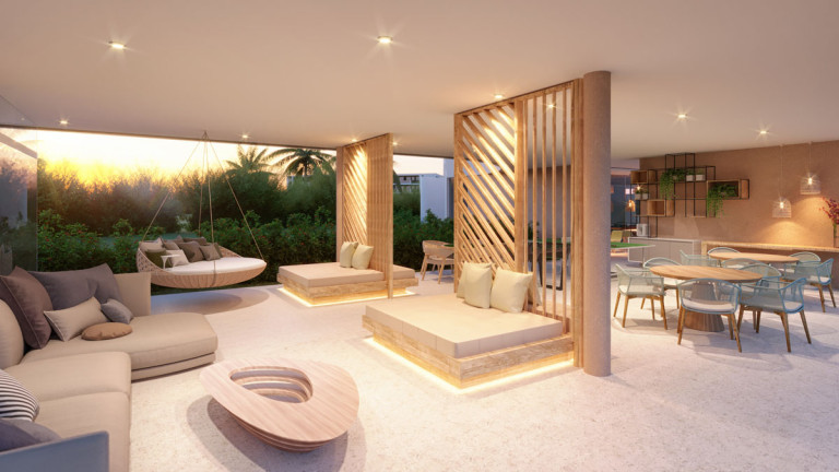 Imagem Apartamento com 1 Quarto à Venda, 29 m² em Praia de Muro Alto - Ipojuca