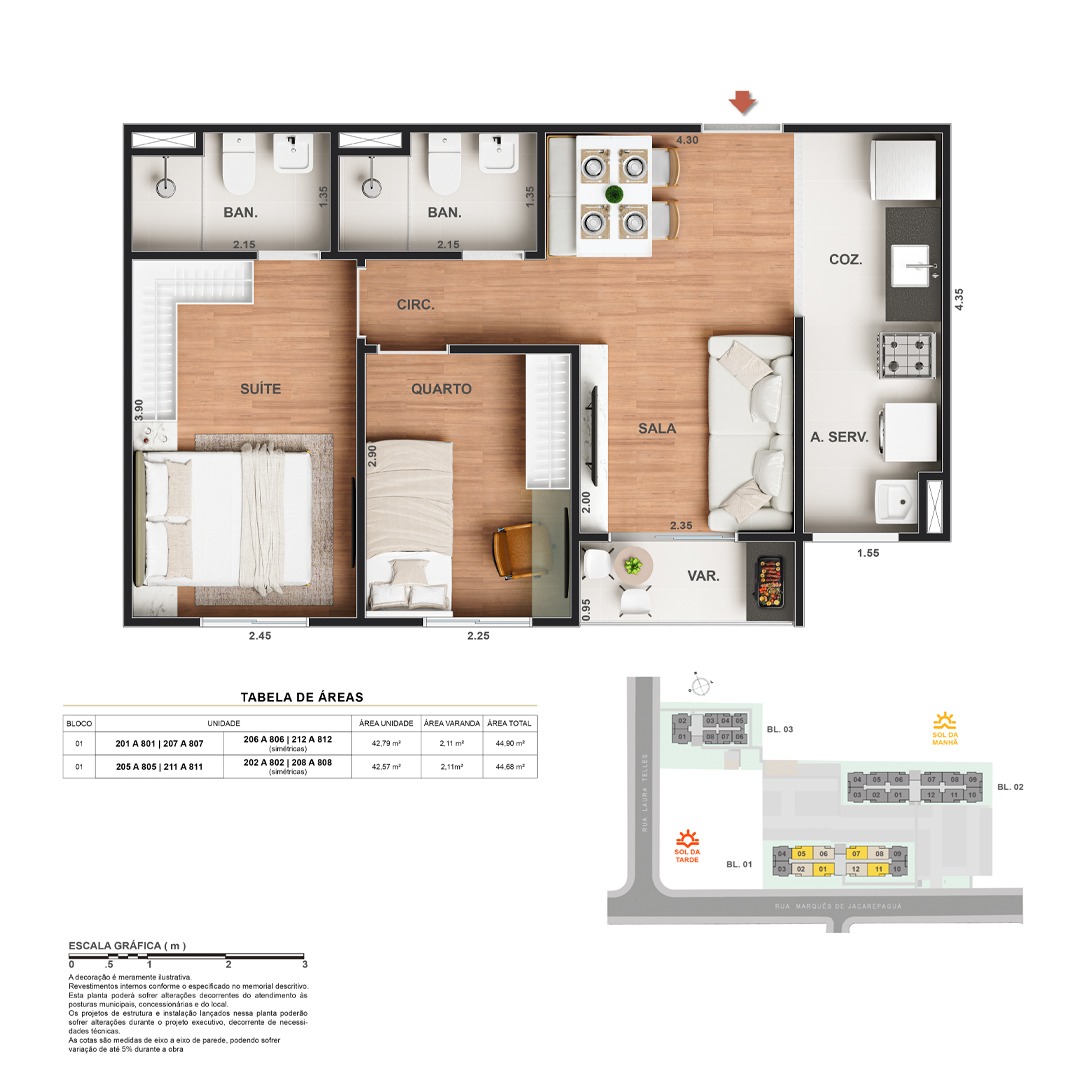 Imagem Apartamento com 2 Quartos à Venda, 43 m² em Taquara - Rio de Janeiro