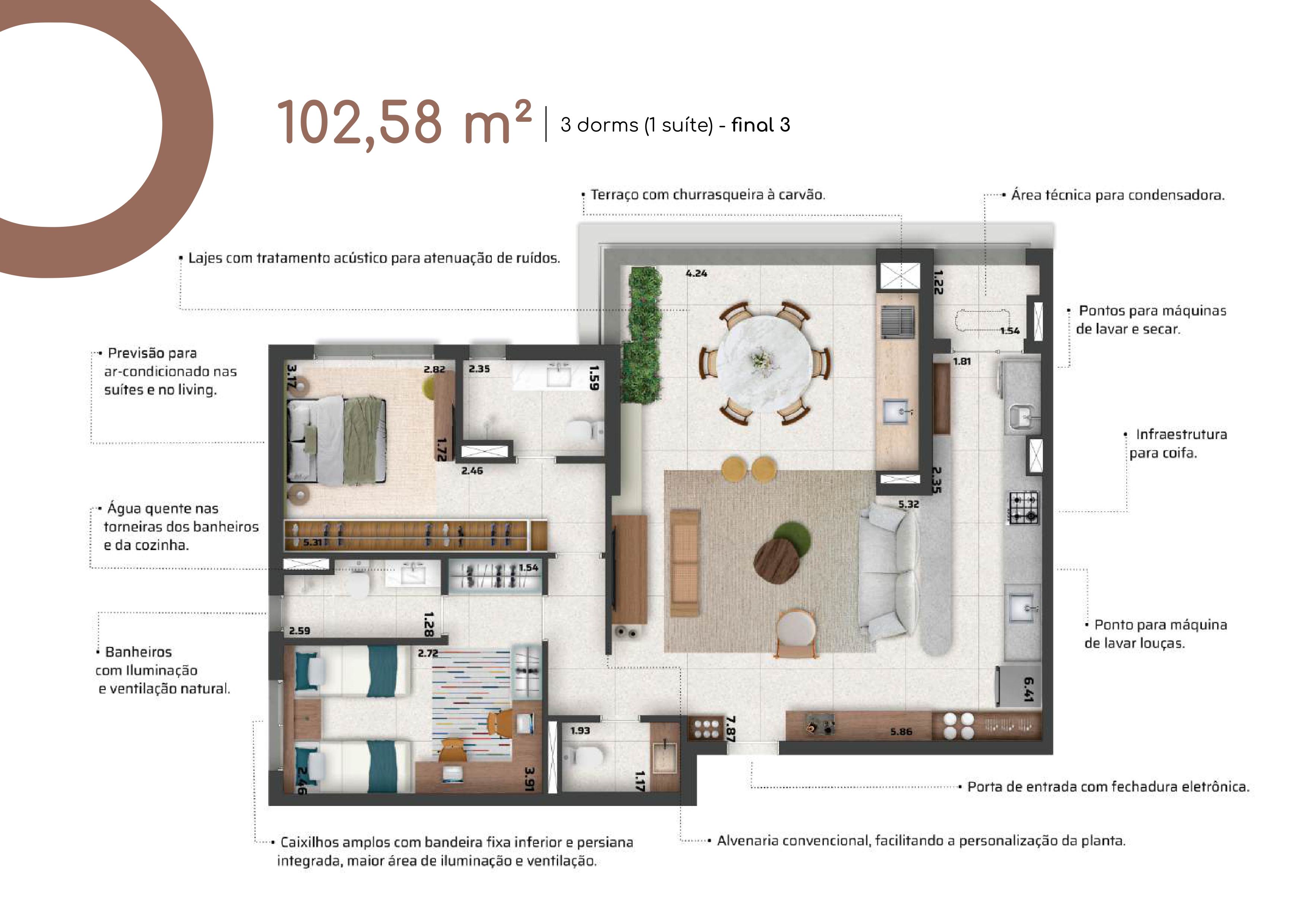 Imagem Apartamento com 3 Quartos à Venda, 103 m² em Vila Mariana - São Paulo