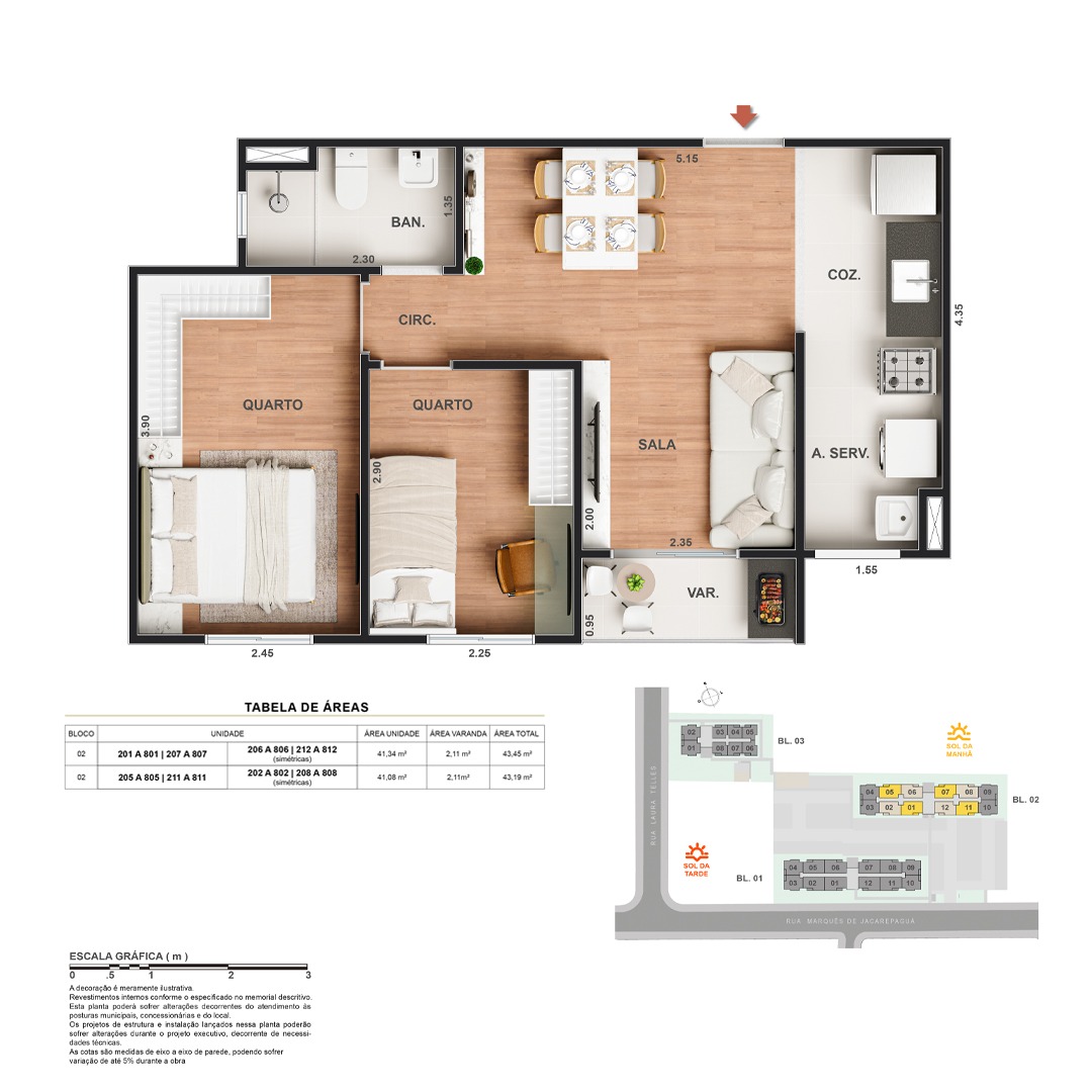 Imagem Apartamento com 2 Quartos à Venda, 43 m² em Taquara - Rio de Janeiro