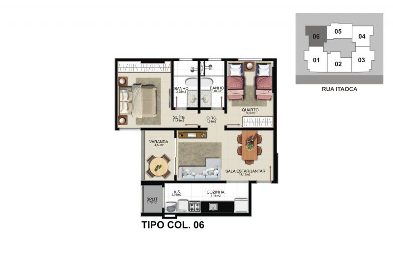 Imagem Apartamento com 2 Quartos à Venda, 73 m² em Coqueiral de Itaparica - Vila Velha Imagem Apartamento com 2 Quartos à Venda, 73 m² em Coqueiral de Itaparica - Vila Velha