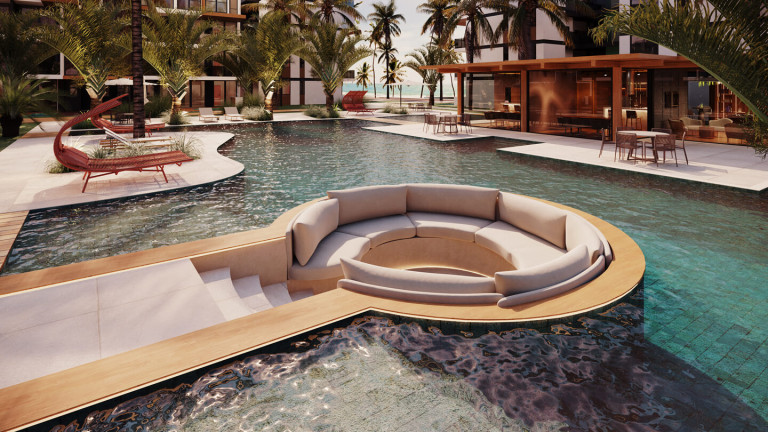 Imagem Apartamento com 2 Quartos à Venda, 62 m² em Praia Muro Alto - Ipojuca