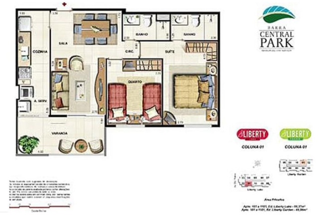 Imagem Apartamento com 2 Quartos à Venda, 64 m² em Camorim - Rio de Janeiro