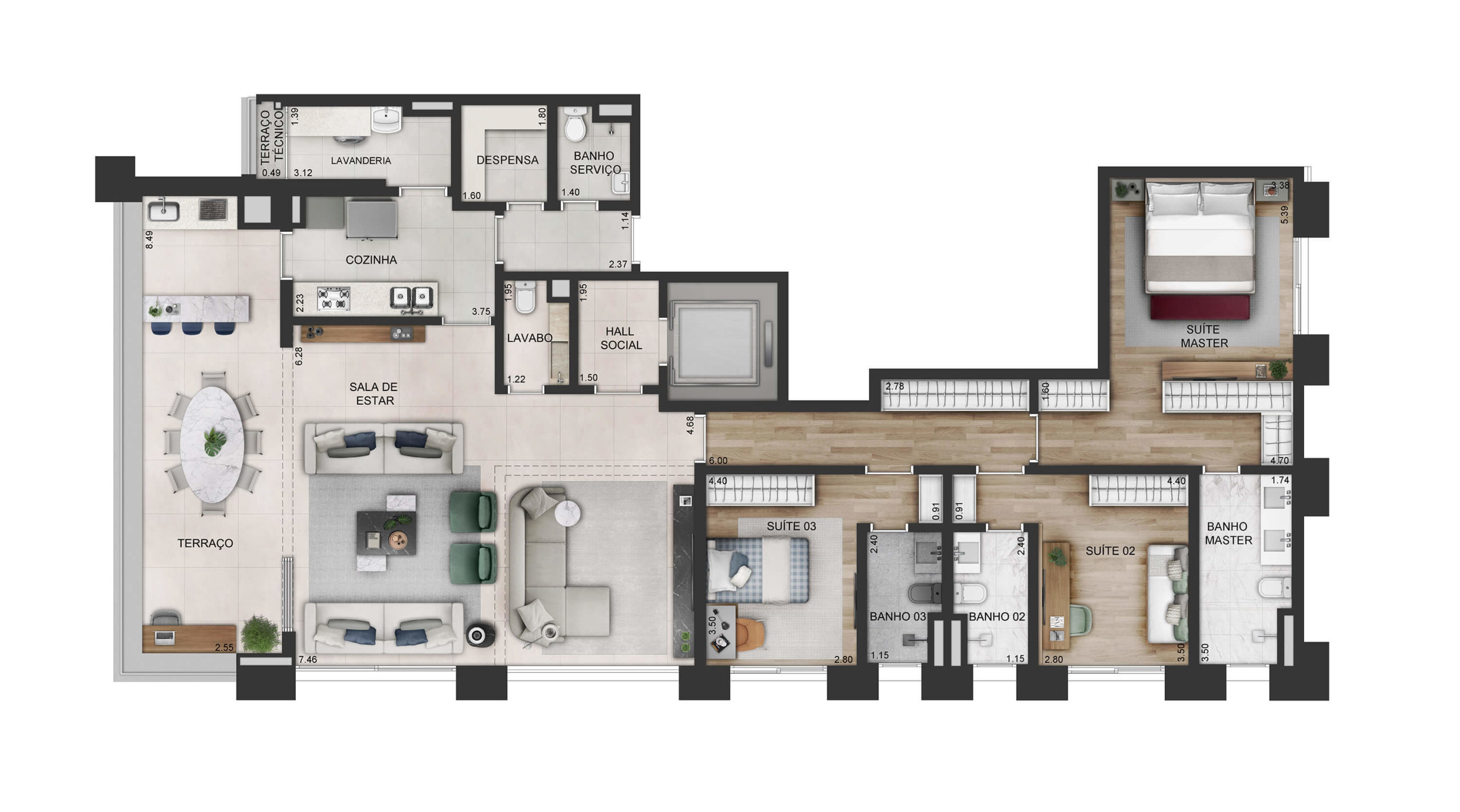 Imagem Apartamento com 3 Quartos à Venda, 191 m²em Vila Nova Conceição - São Paulo Imagem Apartamento com 3 Quartos à Venda, 191 m²em Vila Nova Conceição - São Paulo