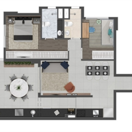 Imagem Apartamento com 2 Quartos à Venda, 73 m² em Cerqueira César - São Paulo