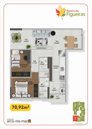 Imagem Apartamento com 2 Quartos à Venda, 71 m²em Guilhermina - Praia Grande Imagem Apartamento com 2 Quartos à Venda, 71 m²em Guilhermina - Praia Grande