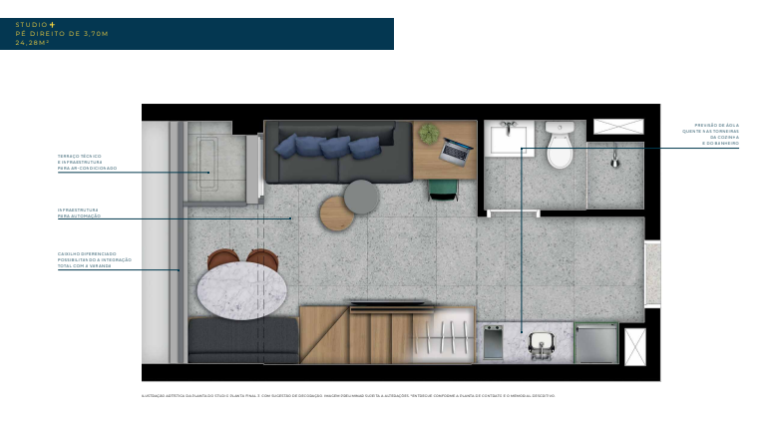 Studio com 1 Quarto à Venda, 26 m² em Vila Mariana - São Paulo