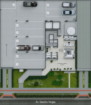 Imagem Apartamento com 3 Quartos à Venda, 136 m² em Centro - Criciúma Imagem Apartamento com 3 Quartos à Venda, 136 m² em Centro - Criciúma
