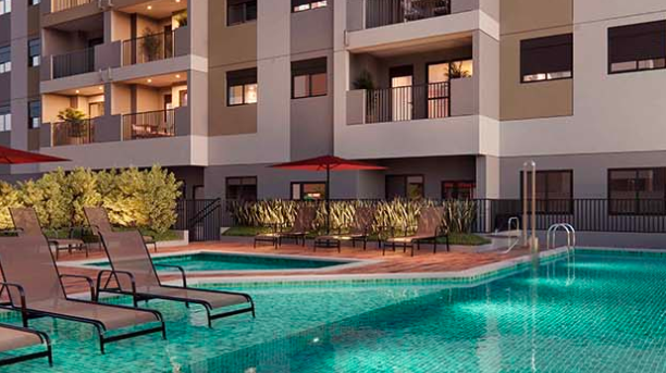 Apartamento com 2 Quartos à Venda, 52 m²em Santo Amaro - São Paulo
