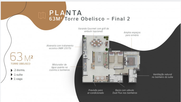 Imagem Apartamento com 2 Quartos à Venda, 63 m² em Vila Prudente - São Paulo Imagem Apartamento com 2 Quartos à Venda, 63 m² em Vila Prudente - São Paulo