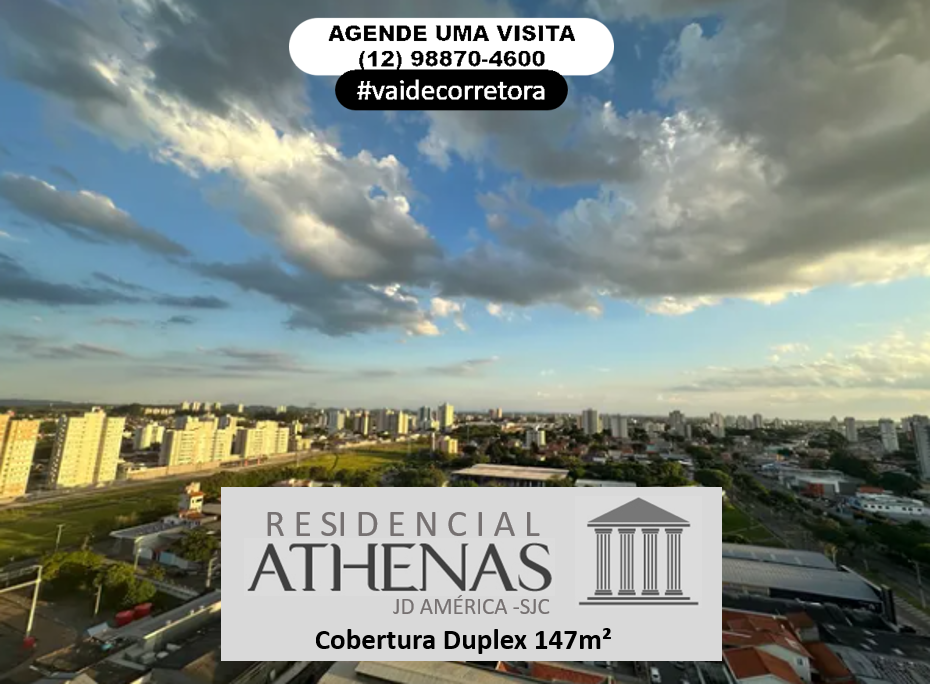Imagem Cobertura com 3 Quartos à Venda, 147 m²em Jardim América - São José dos Campos Imagem Cobertura com 3 Quartos à Venda, 147 m²em Jardim América - São José dos Campos