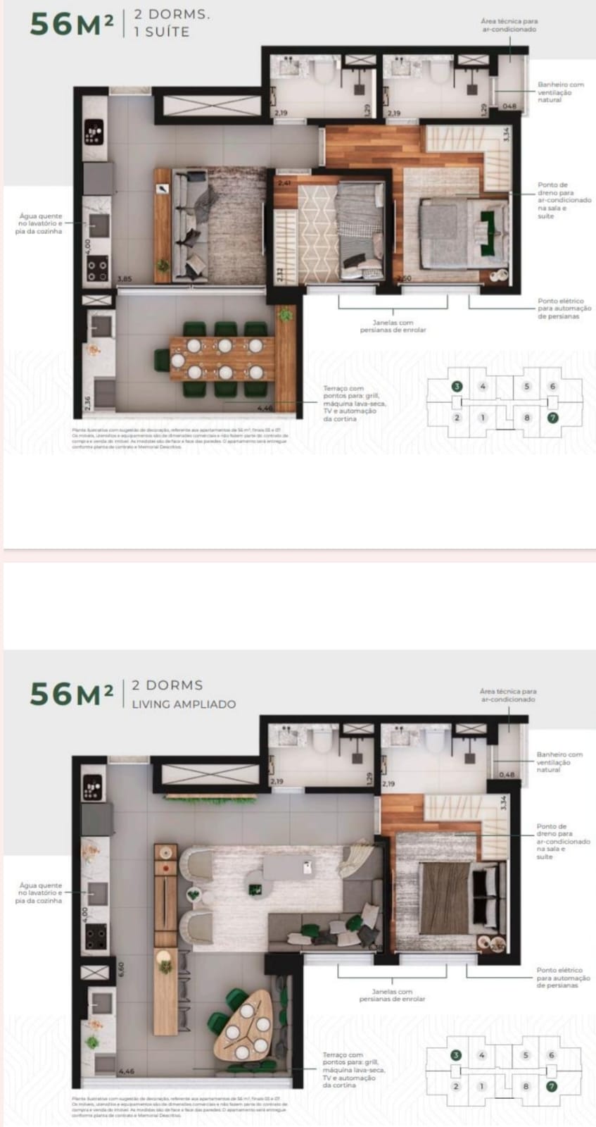 Imagem Apartamento com 2 Quartos à Venda, 56 m²em Vila Madalena - São Paulo