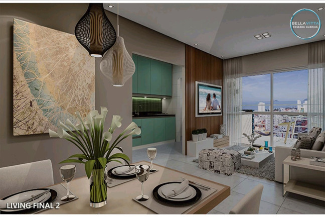 Imagem Apartamento com 2 Quartos à Venda,  em Enseada - Guarujá