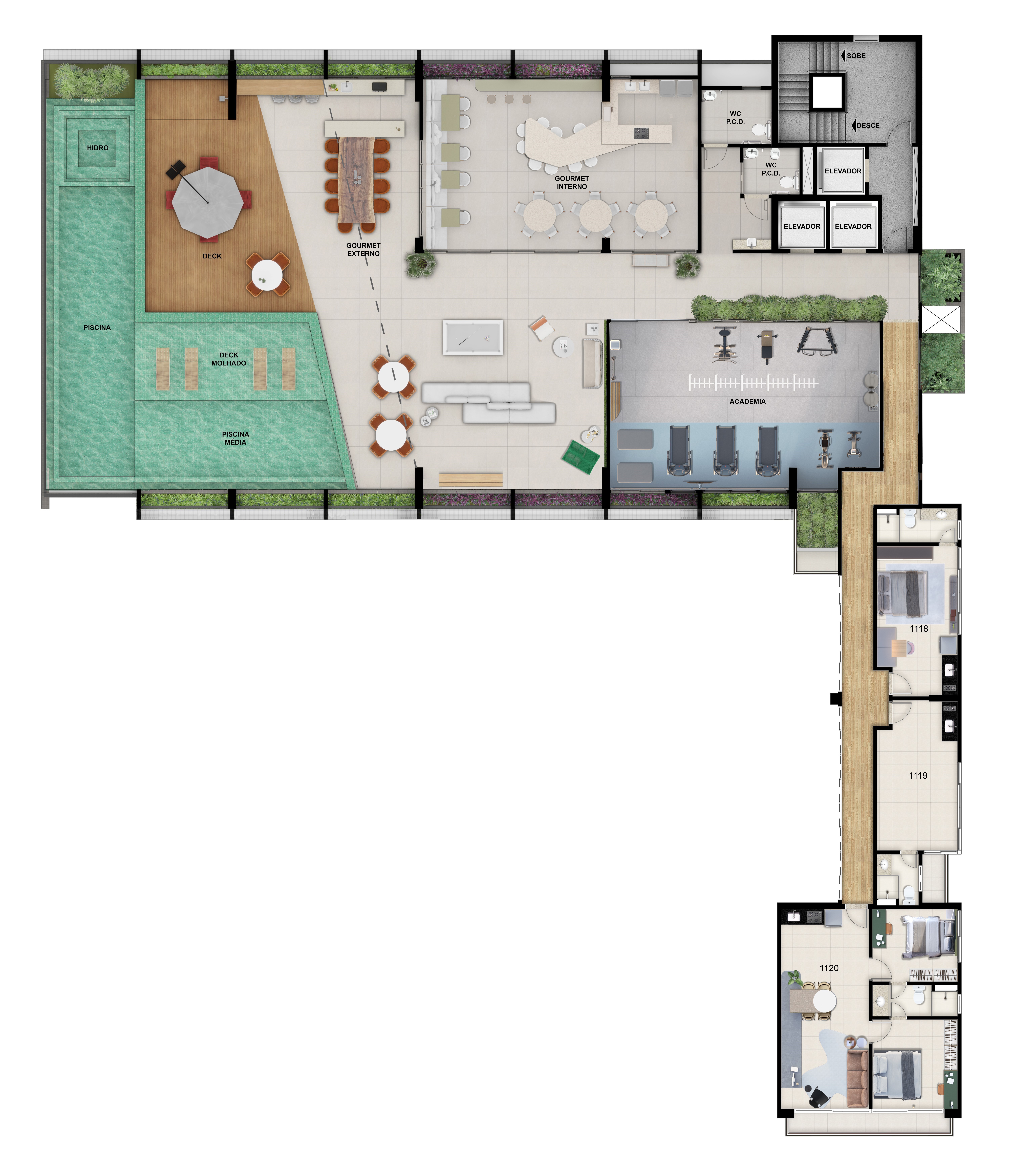 Imagem Apartamento com 2 Quartos à Venda, 62 m² em Jatiúca - Maceió Imagem Apartamento com 2 Quartos à Venda, 62 m² em Jatiúca - Maceió