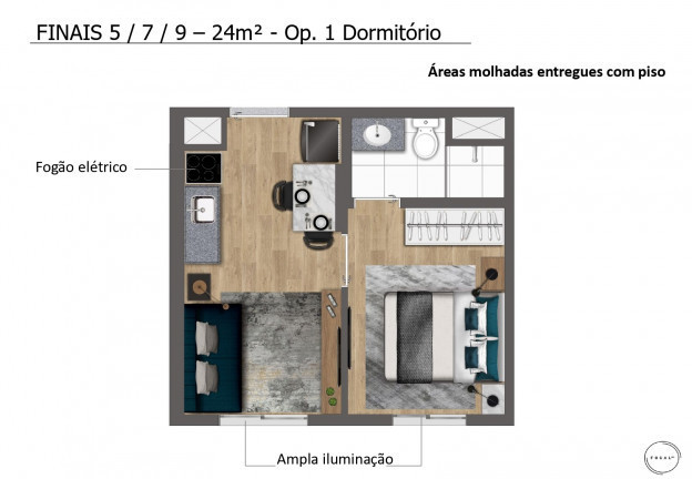 Imagem Apartamento à Venda, 24 m² em Butantã - São Paulo