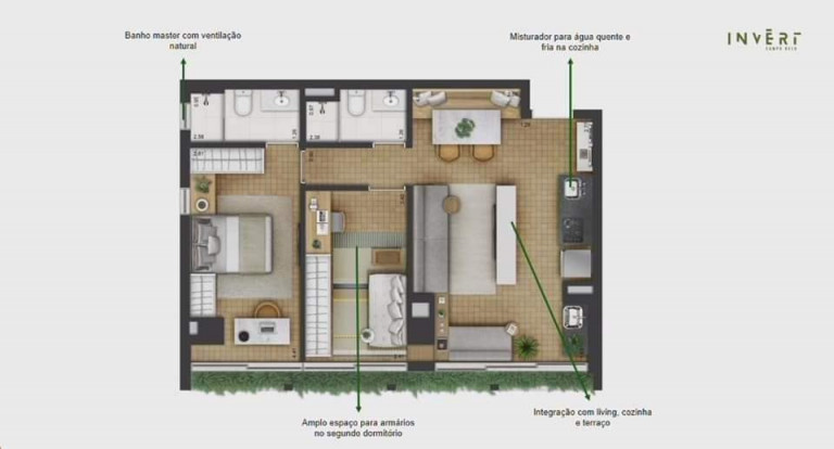 Imagem Apartamento com 3 Quartos à Venda, 105 m² em Campo Belo - São Paulo Imagem Apartamento com 3 Quartos à Venda, 105 m² em Campo Belo - São Paulo