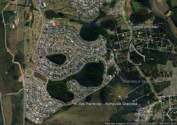 Imagem Terreno em Condomínio à Venda, 700 m²em Alphaville Graciosa - Pinhais