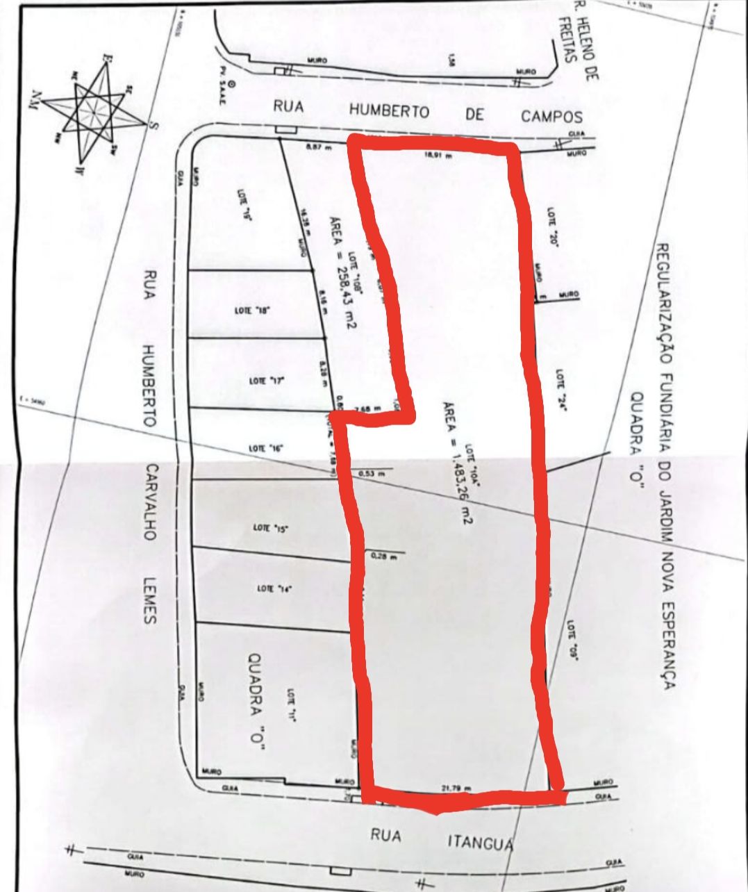 Imagem Terreno à Venda, 1.483 m² em Vila Barão - Sorocaba Imagem Terreno à Venda, 1.483 m² em Vila Barão - Sorocaba
