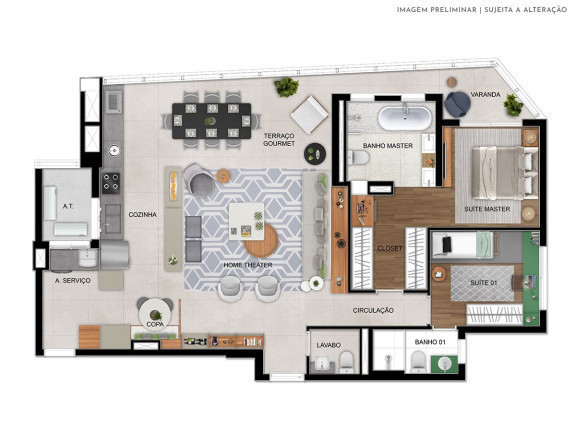Imagem Apartamento com 4 Quartos à Venda, 115 m² em Vila Osasco - Osasco Imagem Apartamento com 4 Quartos à Venda, 115 m² em Vila Osasco - Osasco