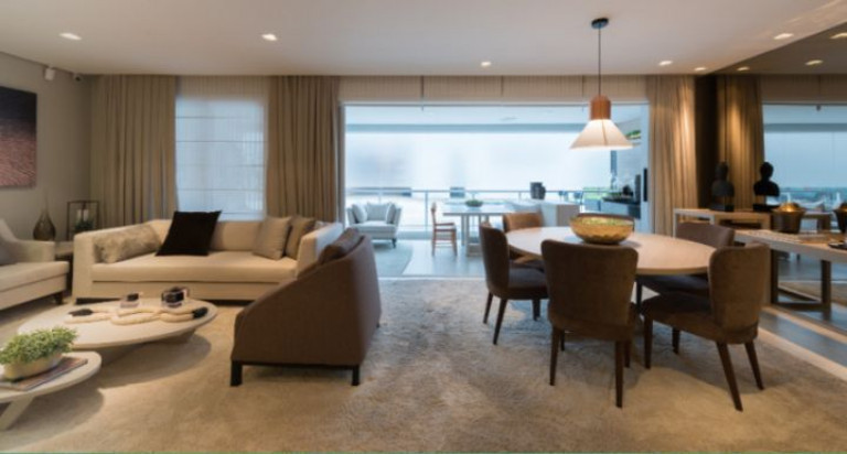 Imagem Apartamento com 4 Quartos à Venda, 134 m² em Vila Anastácio - São Paulo
