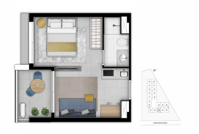 Imagem Apartamento com 1 Quarto à Venda, 27 m² em Vila Nova Conceição - São Paulo Imagem Apartamento com 1 Quarto à Venda, 27 m² em Vila Nova Conceição - São Paulo