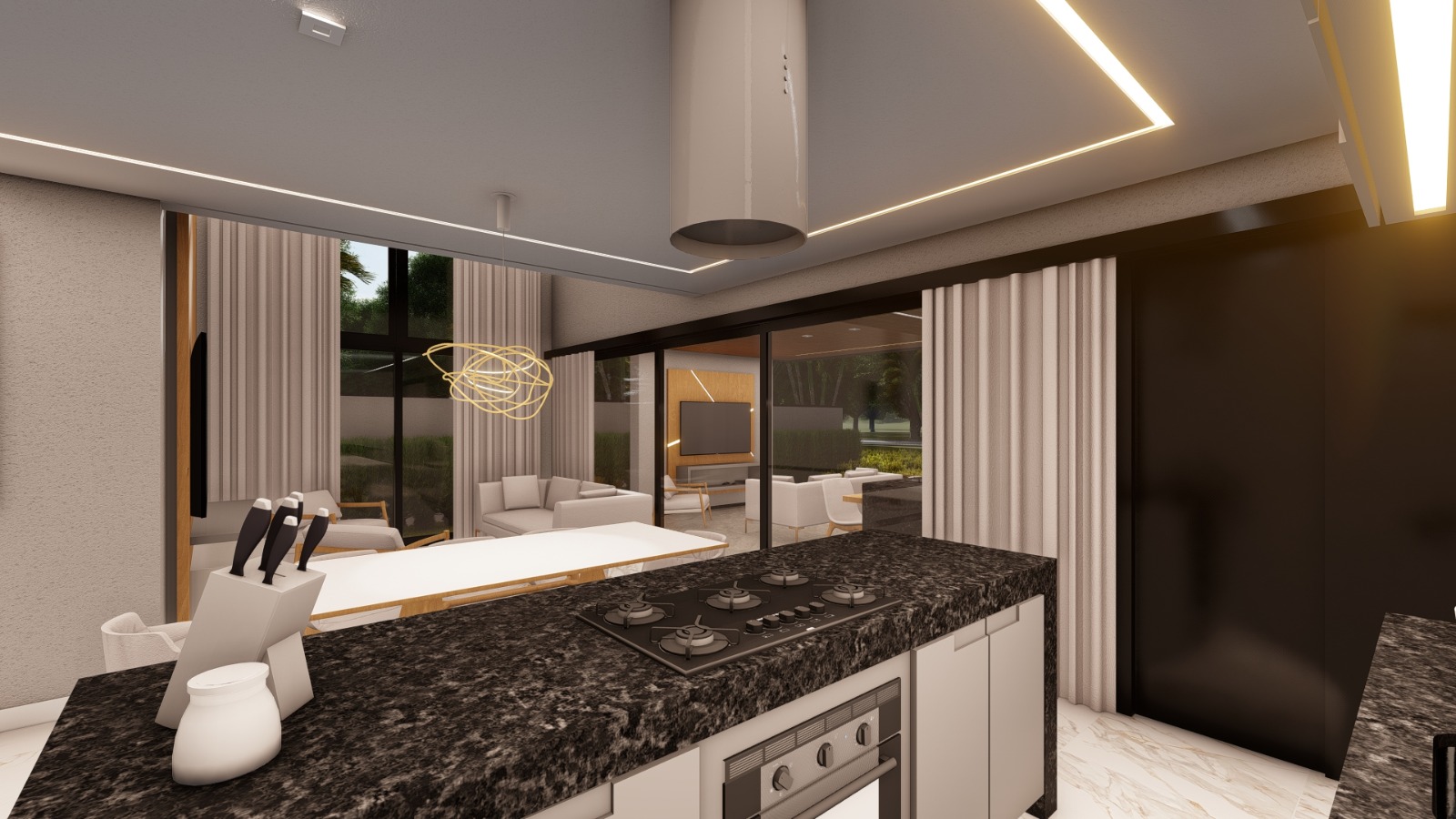 Imagem Casa de Condomínio com 4 Quartos à Venda, 228 m²em Cidade Alpha - Eusébio