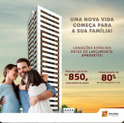 Imagem Apartamento com 3 Quartos à Venda, 61 m² em Zumbi - Recife Imagem Apartamento com 3 Quartos à Venda, 61 m² em Zumbi - Recife