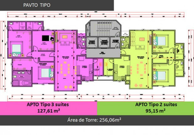 Imagem Apartamento com 2 Quartos à Venda, 95 m² em Sete De Setembro - Gaspar