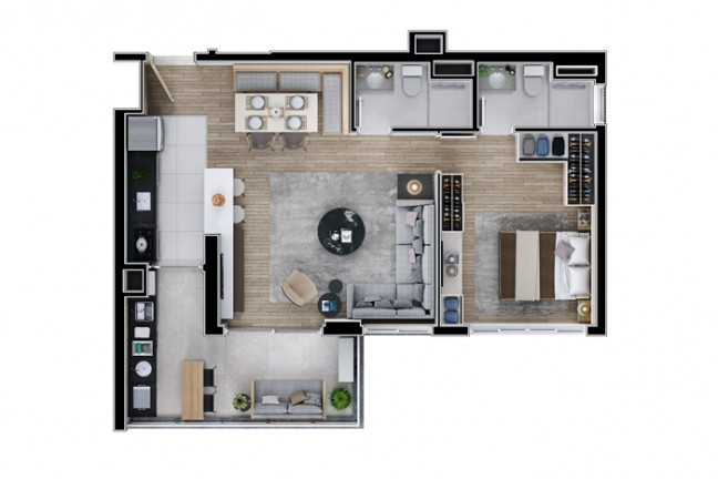Imagem Apartamento com 2 Quartos à Venda, 65 m² em Paraíso - São Paulo Imagem Apartamento com 2 Quartos à Venda, 65 m² em Paraíso - São Paulo