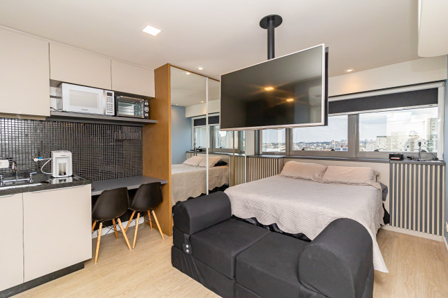 Imagem Studio com 1 Quarto à Venda, 25 m² em Rebouças - Curitiba Imagem Studio com 1 Quarto à Venda, 25 m² em Rebouças - Curitiba
