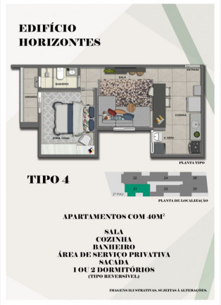Imagem Apartamento com 2 Quartos à Venda, em Vila Ré - São Paulo Imagem Apartamento com 2 Quartos à Venda, em Vila Ré - São Paulo