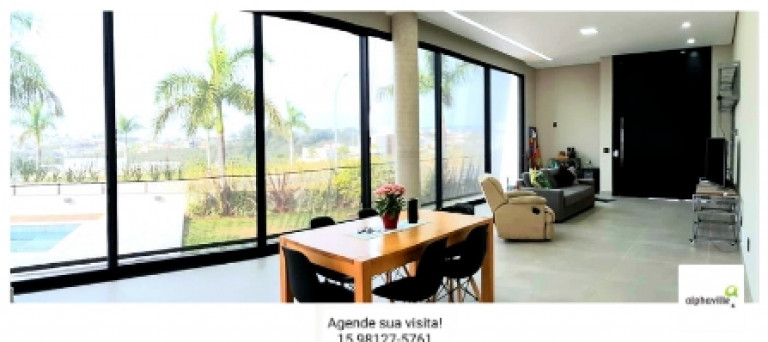 Imagem Casa de Condomínio com 3 Quartos à Venda, 274 m² em Alphaville Nova Esplanada - Votorantim