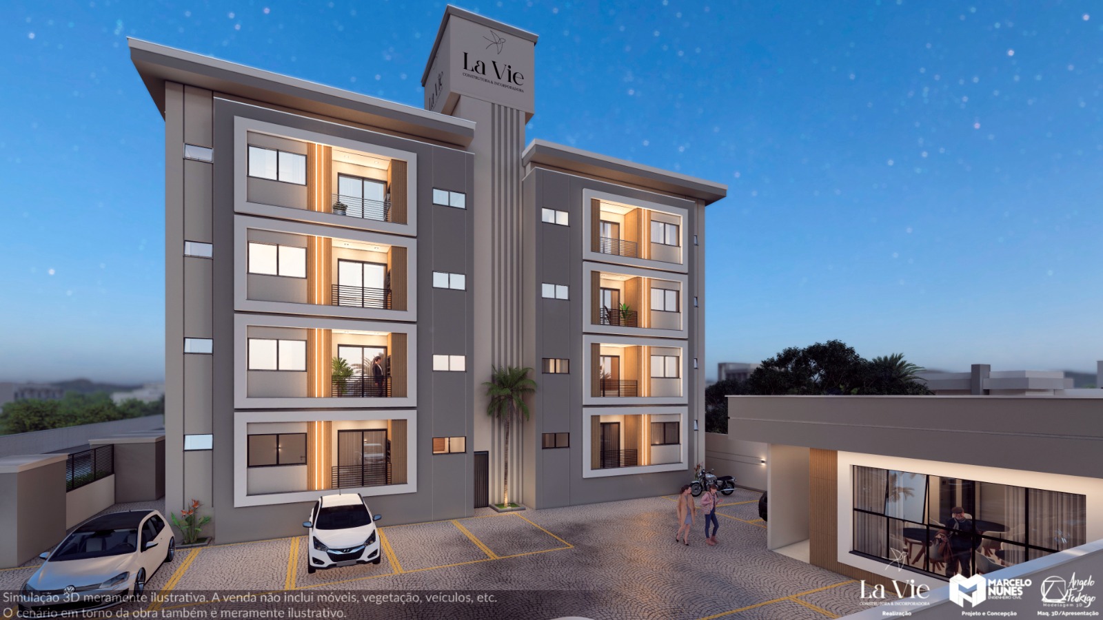 Imagem Apartamento com 2 Quartos à Venda, 53 m²em Areias - Tijucas