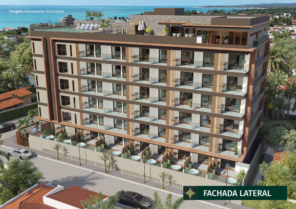 Imagem Apartamento com 1 Quarto à Venda, 25 m² em Centro - Tamandaré