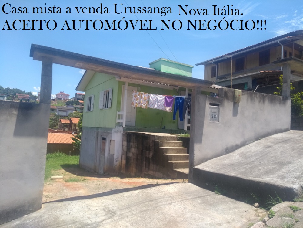 Imagem Casa com 2 Quartos à Venda, 46 m²em Nova Itália - Urussanga Imagem Casa com 2 Quartos à Venda, 46 m²em Nova Itália - Urussanga