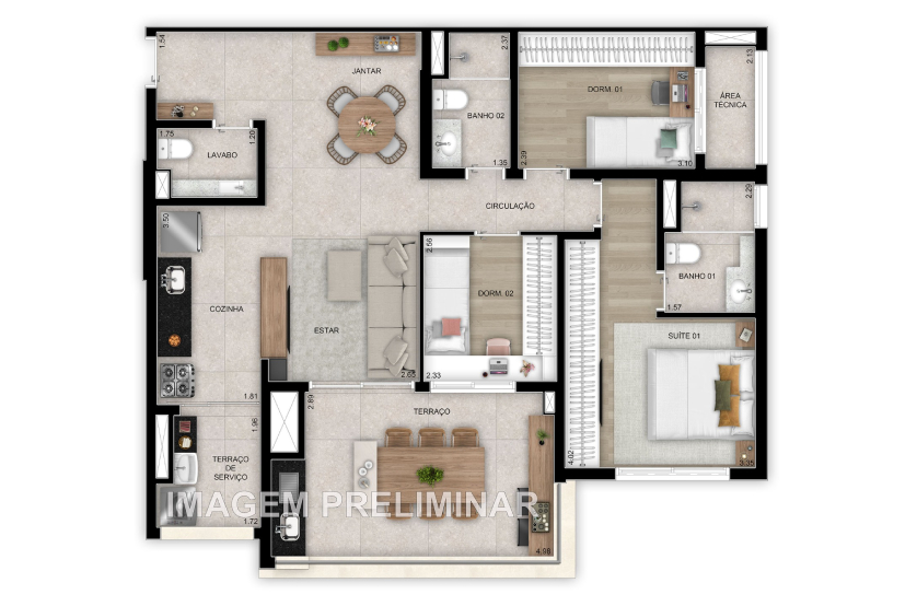 Imagem Apartamento com 3 Quartos à Venda, 24 m²em Tatuapé - São Paulo Imagem Apartamento com 3 Quartos à Venda, 24 m²em Tatuapé - São Paulo