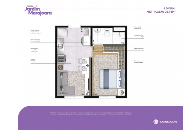 Imagem Apartamento com 2 Quartos à Venda, 40 m² em Jardim Alvorada (zona Oeste) - São Paulo
